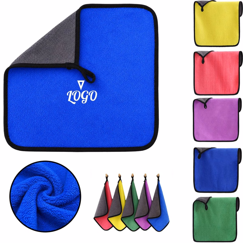 Client Appreciation Swag Thick Microfiber Car Wash Towel