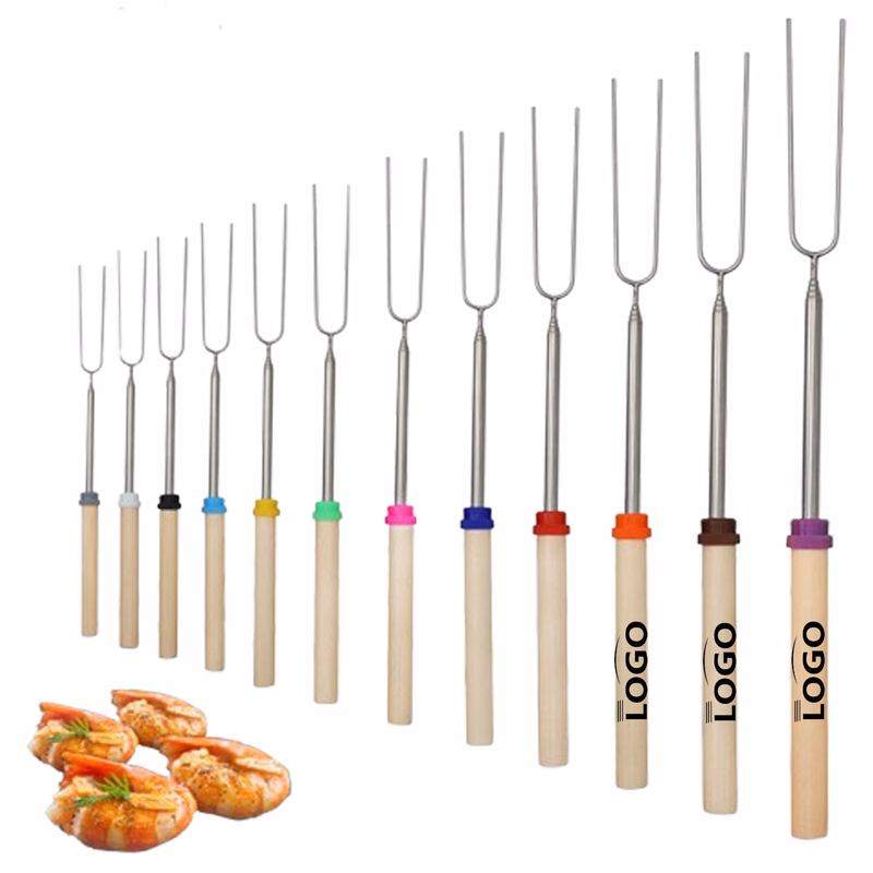 Customizable BBQ Fork Roasting Sticks