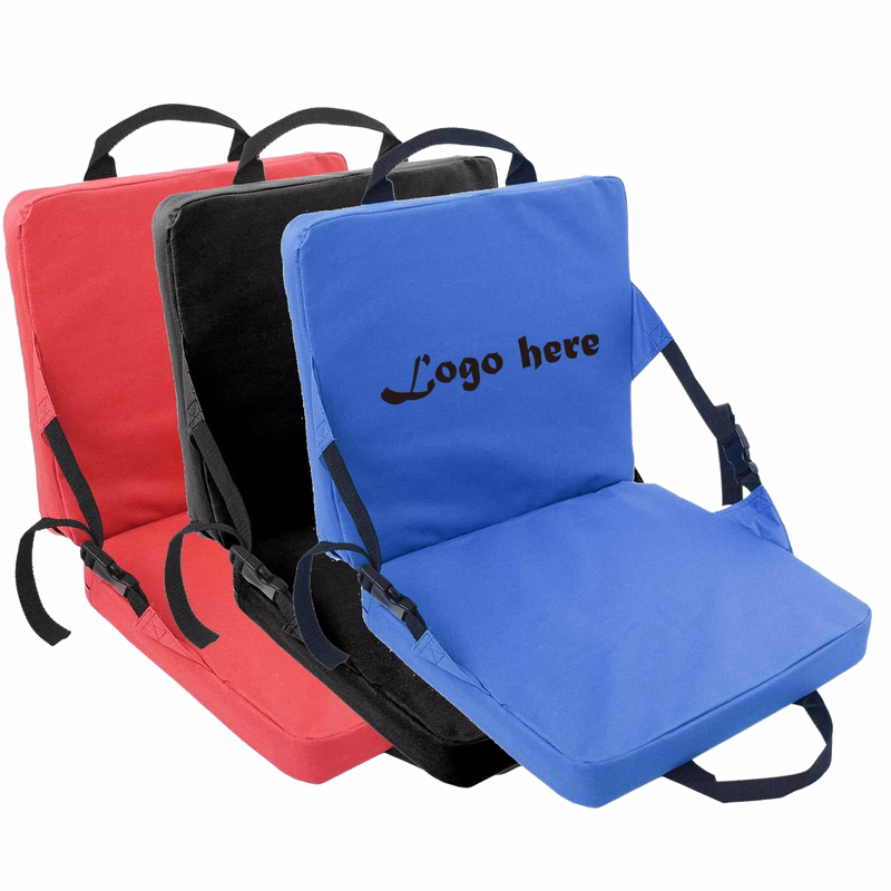 Folding Portable Buckle Pocket Stadium seat Camping Travel