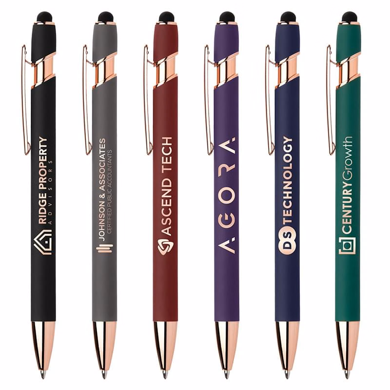 Ellipse Softy Rose Gold Classic w/ Stylus and Mirror Laser