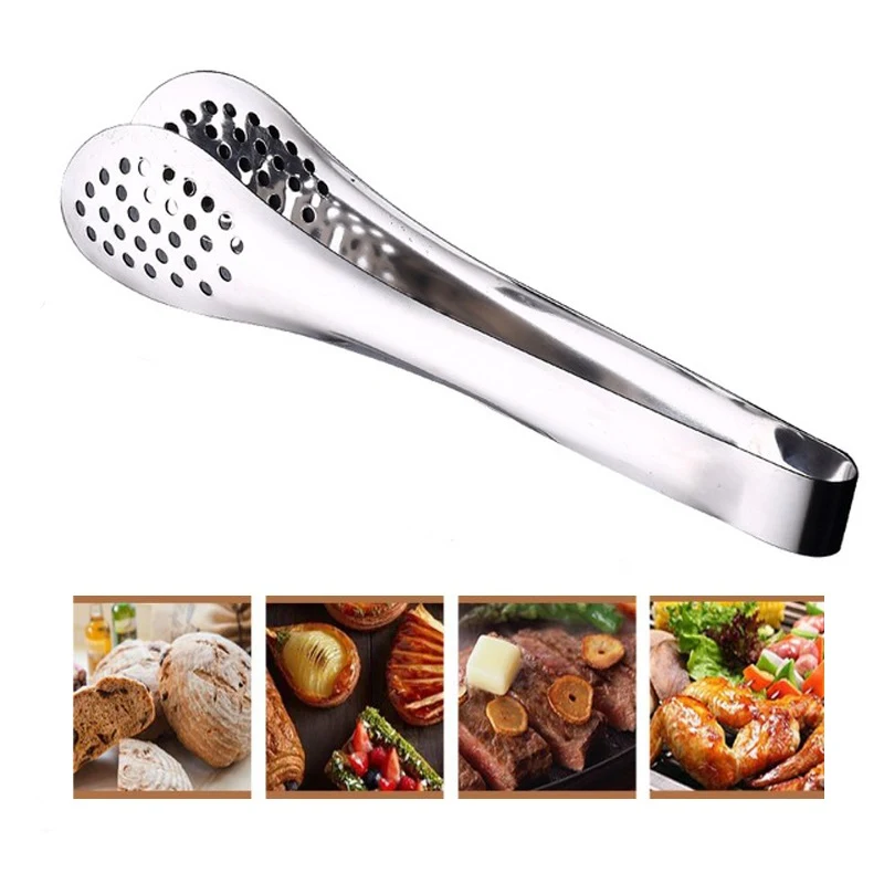Stainless Steel Kitchen Tongs Food Clip 1