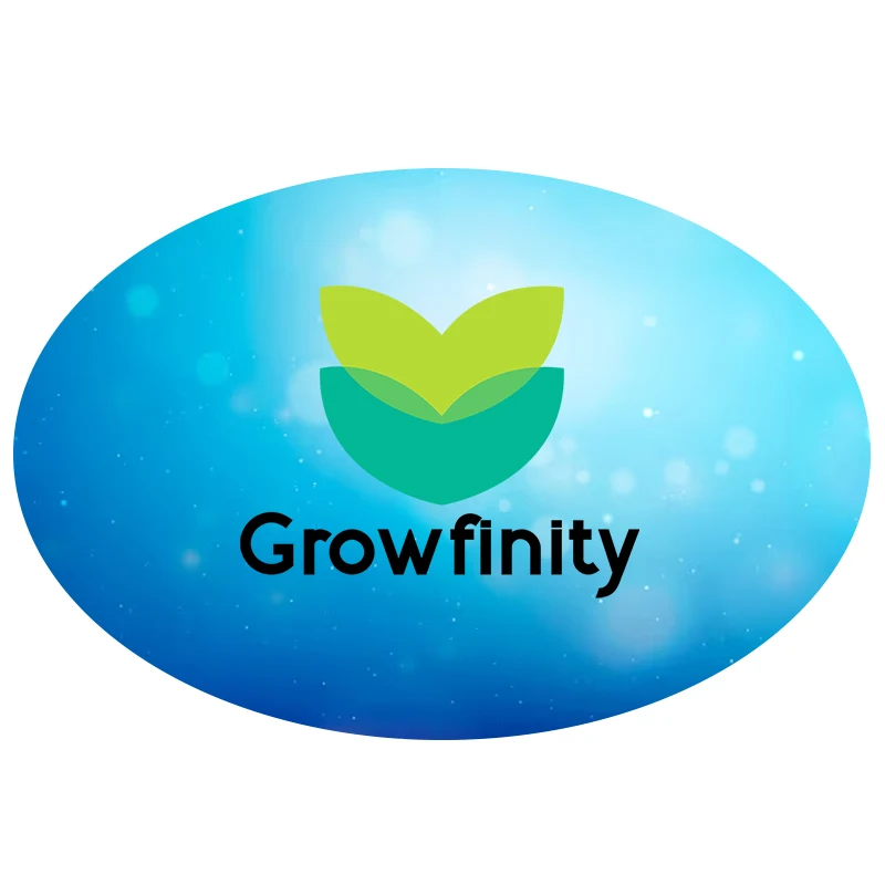 Oval-Shaped Sticker 1