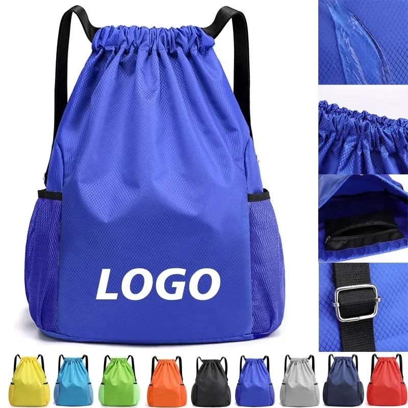 Water Resistant Oxford Fabric Drawstring Bag 1
