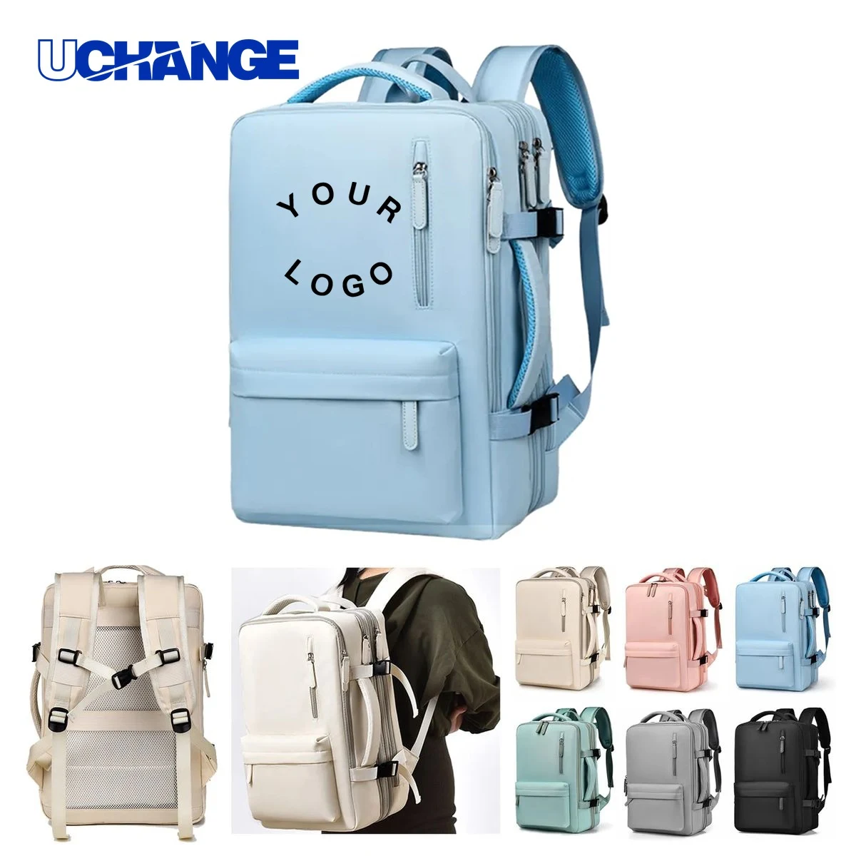 Expandable Backpack Bag 17 Inch for Daily and Outdoor Use 1