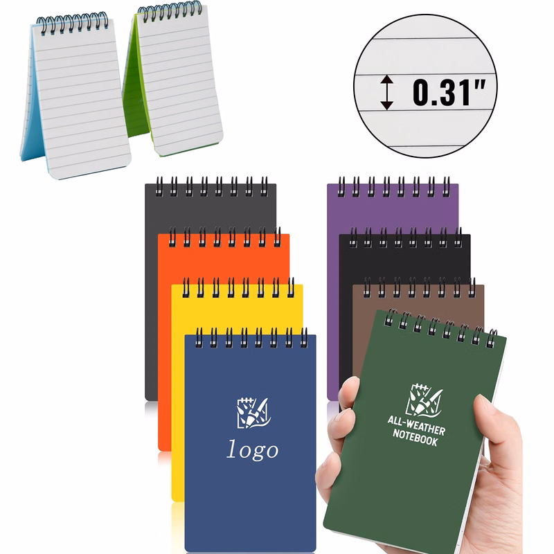 All-Weather Coil Waterproof Portable Notebook