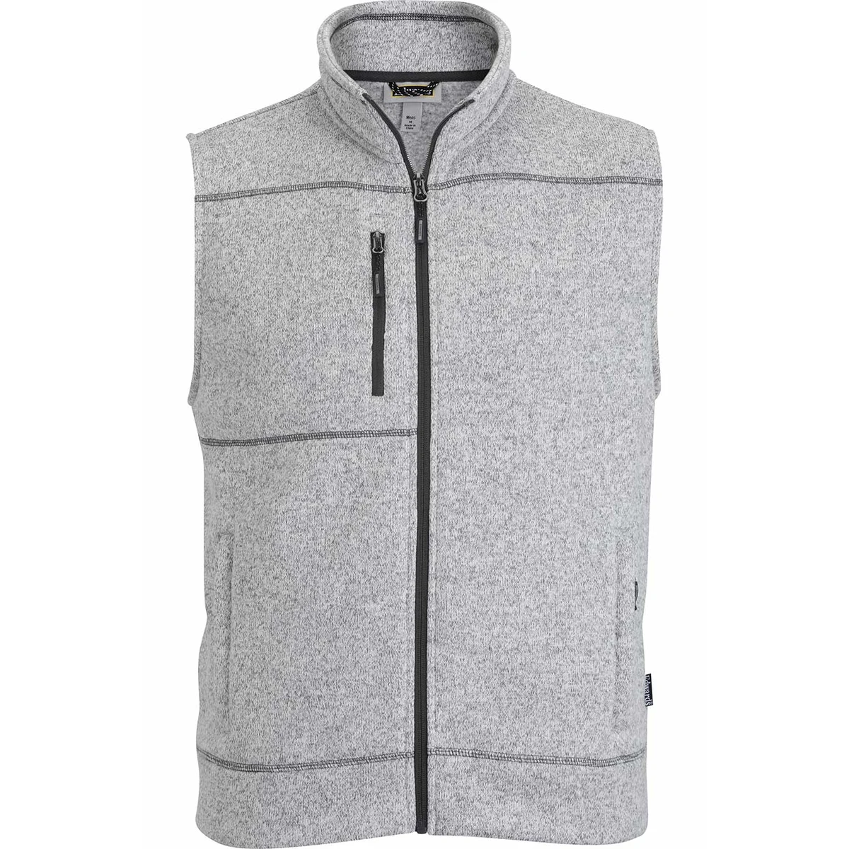 Mens Sweater Knit Fleece Vest 1
