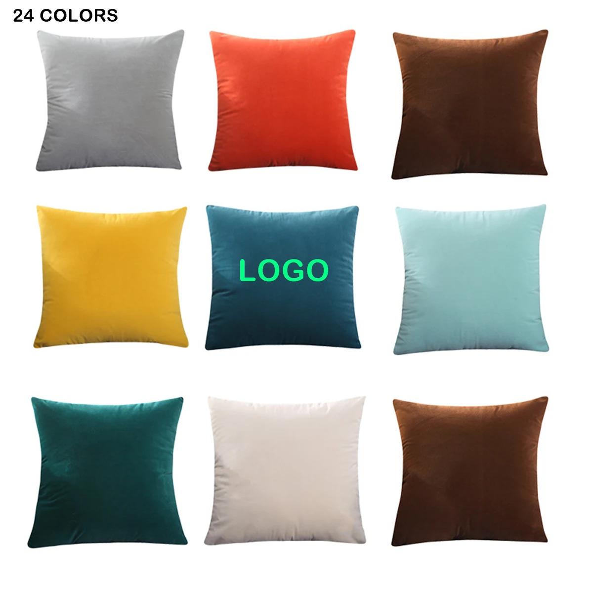 18x18 Velvet Cushion Cover 1