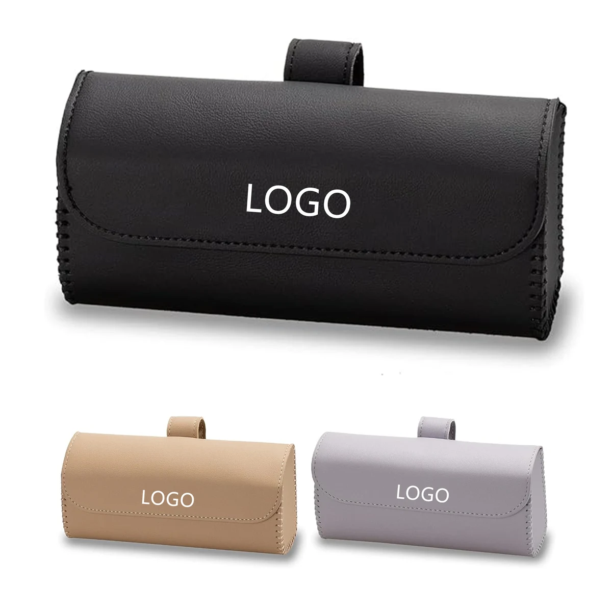 Sunglasses Storage Case Holder For Car Sun Visor 1