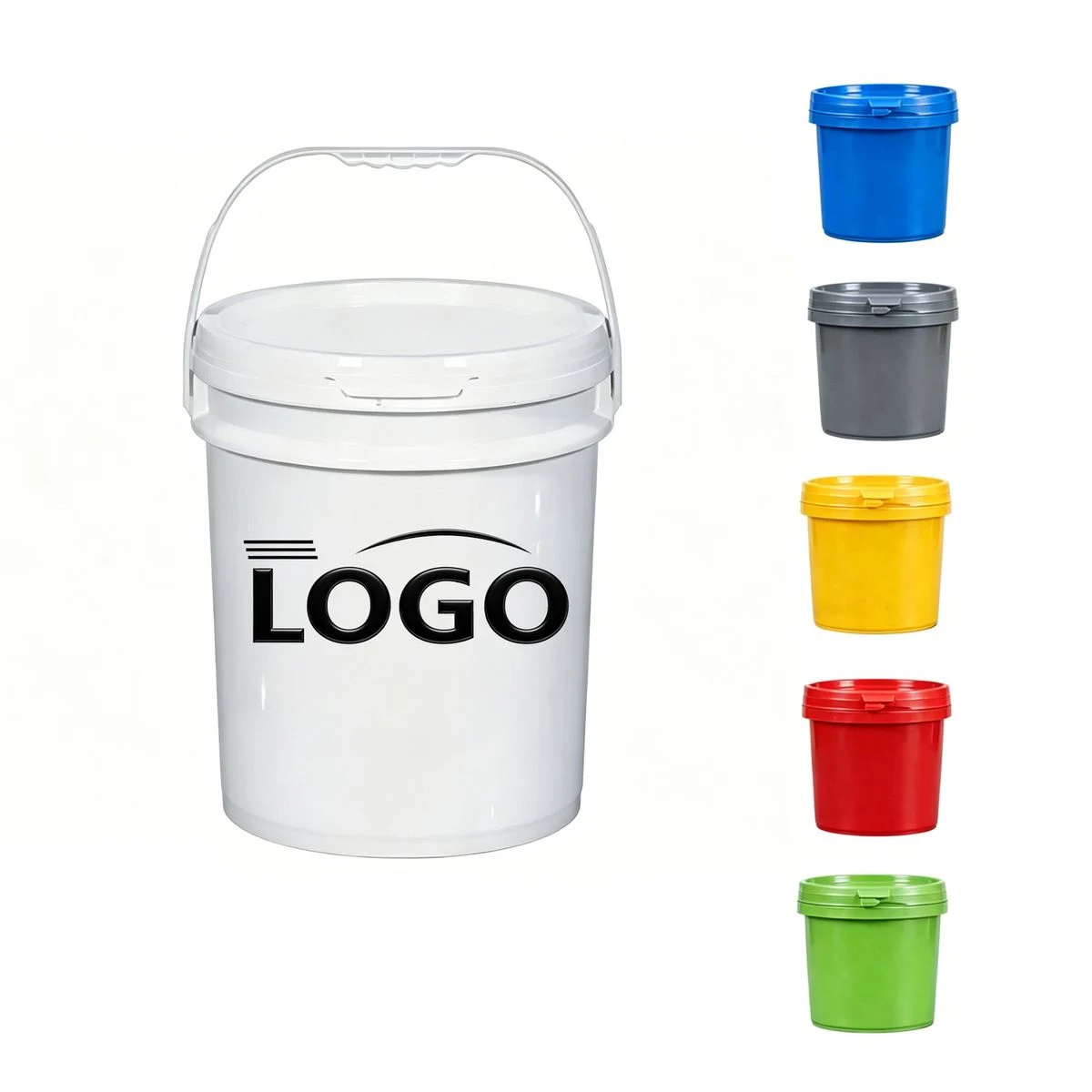 5.28 Gallon Food Grade Bucket with Secure Lid & Handle 1