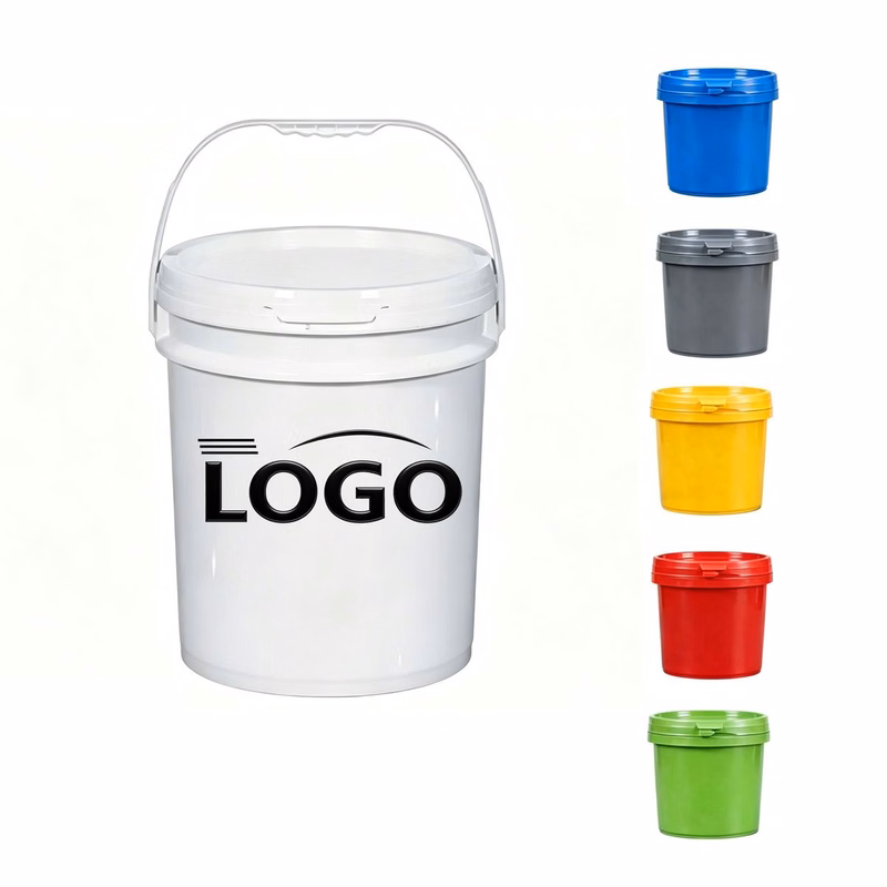 5.28 Gallon Food Grade Bucket with Secure Lid & Handle