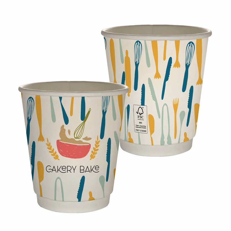 10 oz. Full Color Insulated Paper Cup