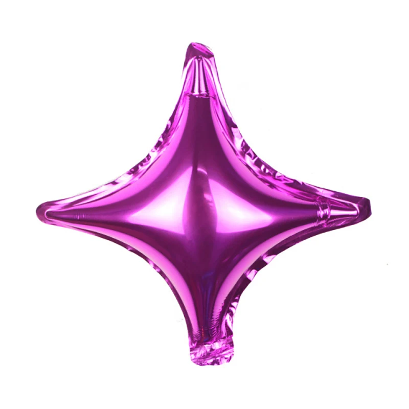 26 Inch Small Four-pointed Star Aluminum Film Balloon 1