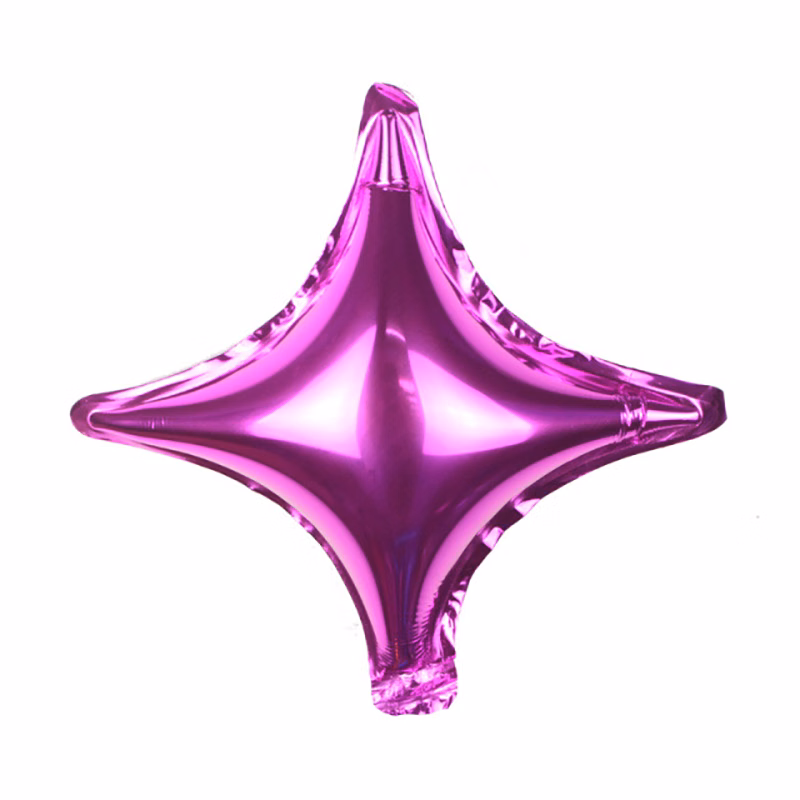 26 Inch Small Four-pointed Star Aluminum Film Balloon
