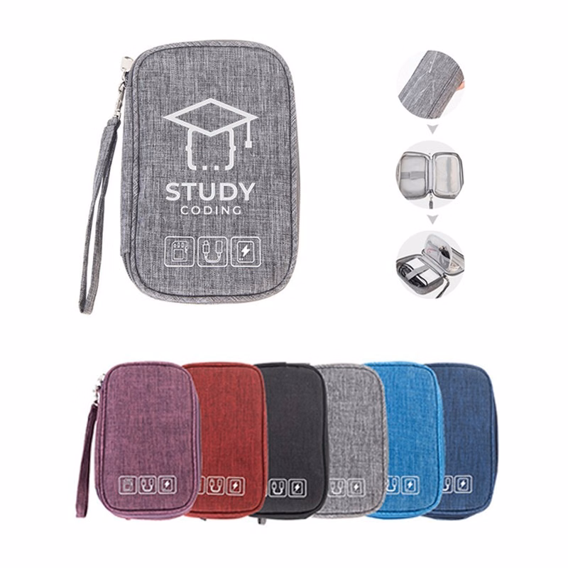 Mini Electronic Organizer Cable Bag