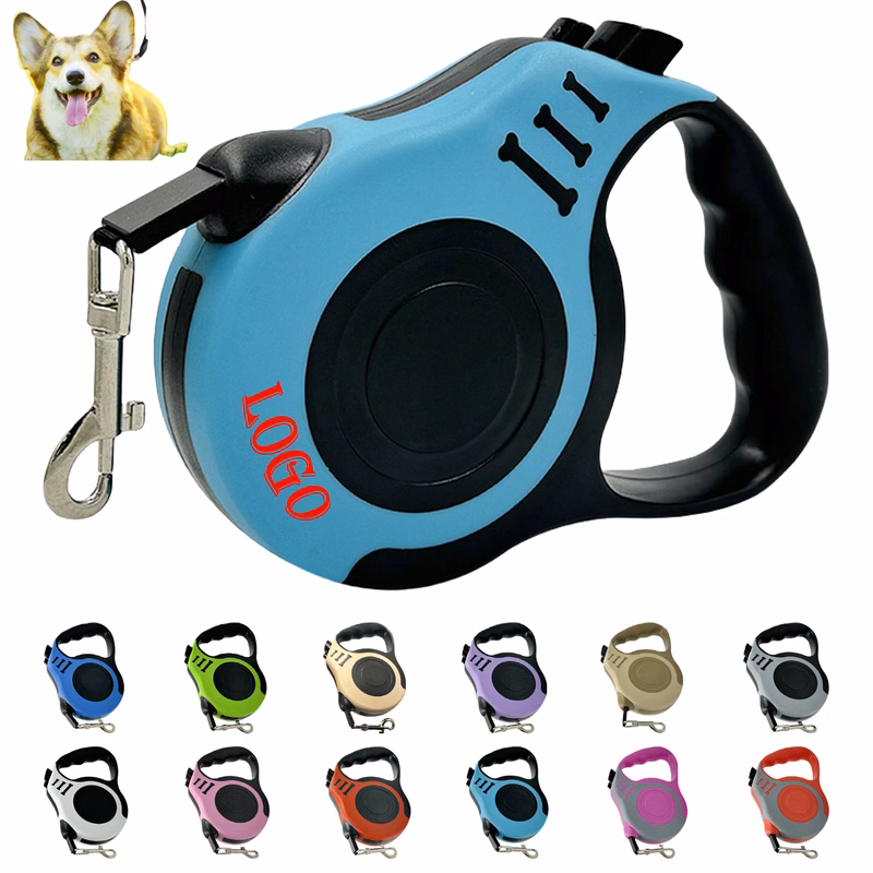 Dog Leash with Ergonomic Hand Strap - Shock Absorption & Safety Lock
