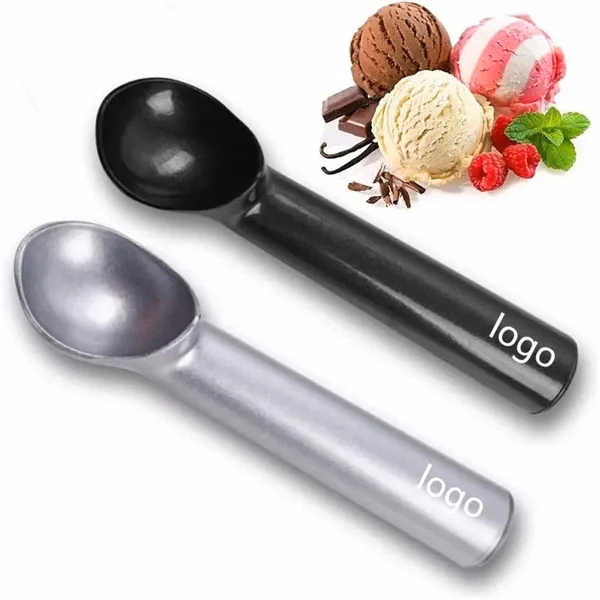 Custom 7 Inch Aluminum Ice Cream Scoop with Spear Design — Nonstick Frozen Treats