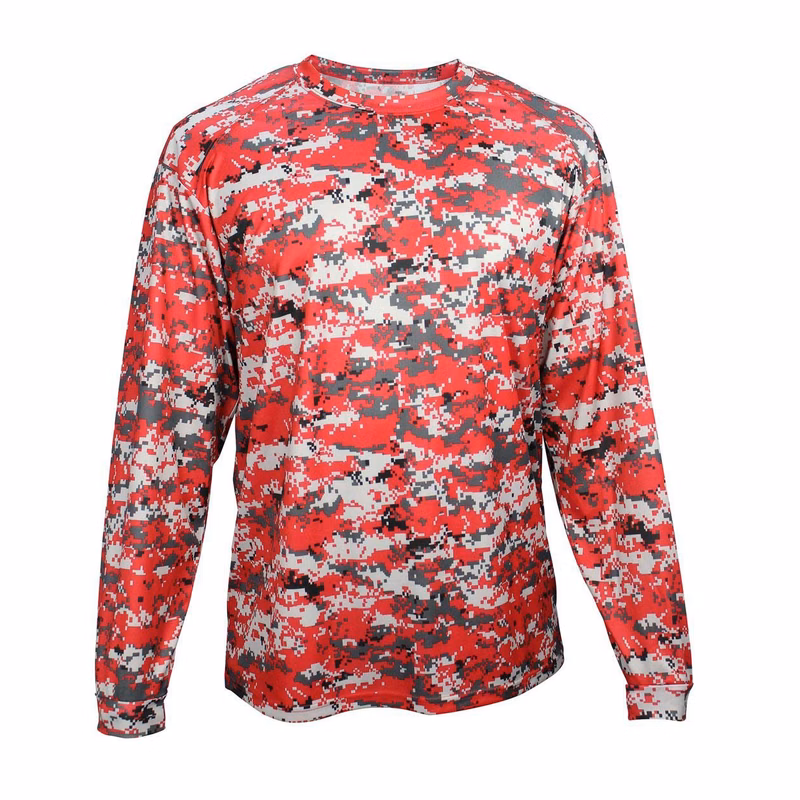 Youth Digital Camo Long Sleeve T-Shirt - 2184