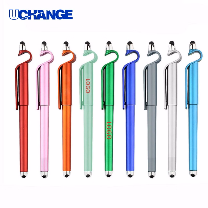 Touchscreen Ballpoint With Phone Stander for Media