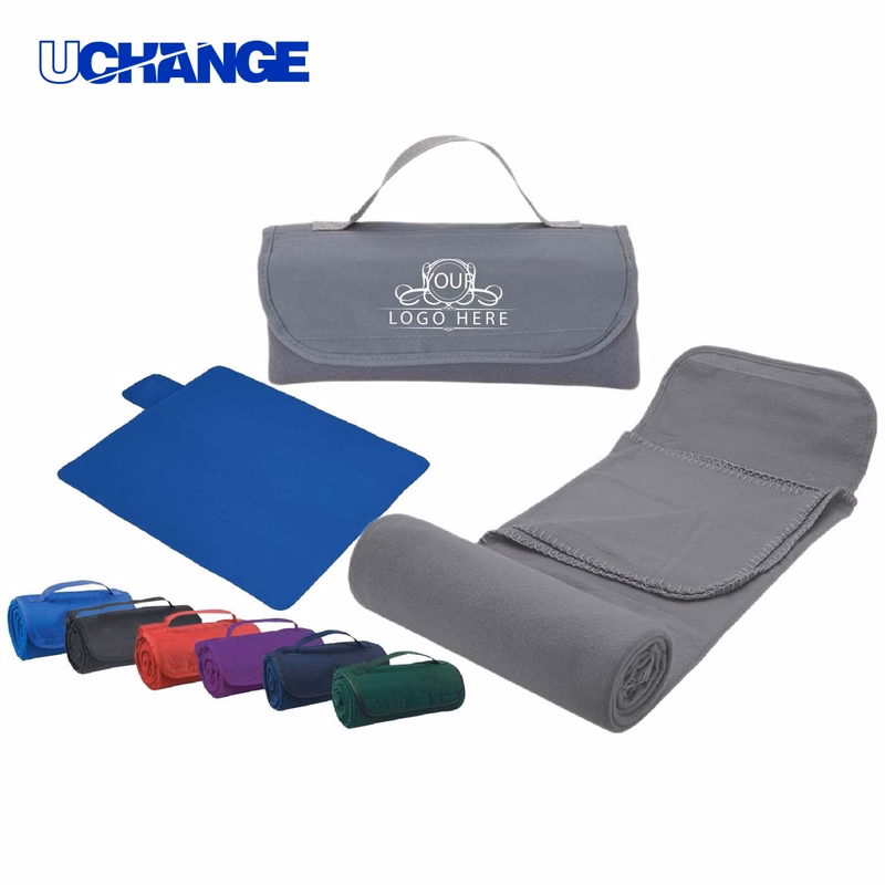 Roll-Up Stadium Blanket with Carry Handle