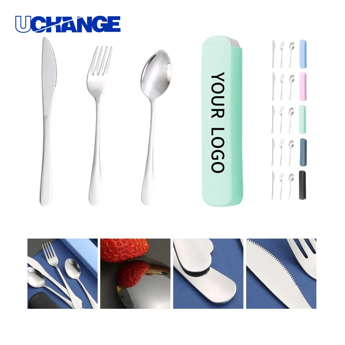 Eco-Friendly Travel Cutlery Set for Outdoor Dining 1