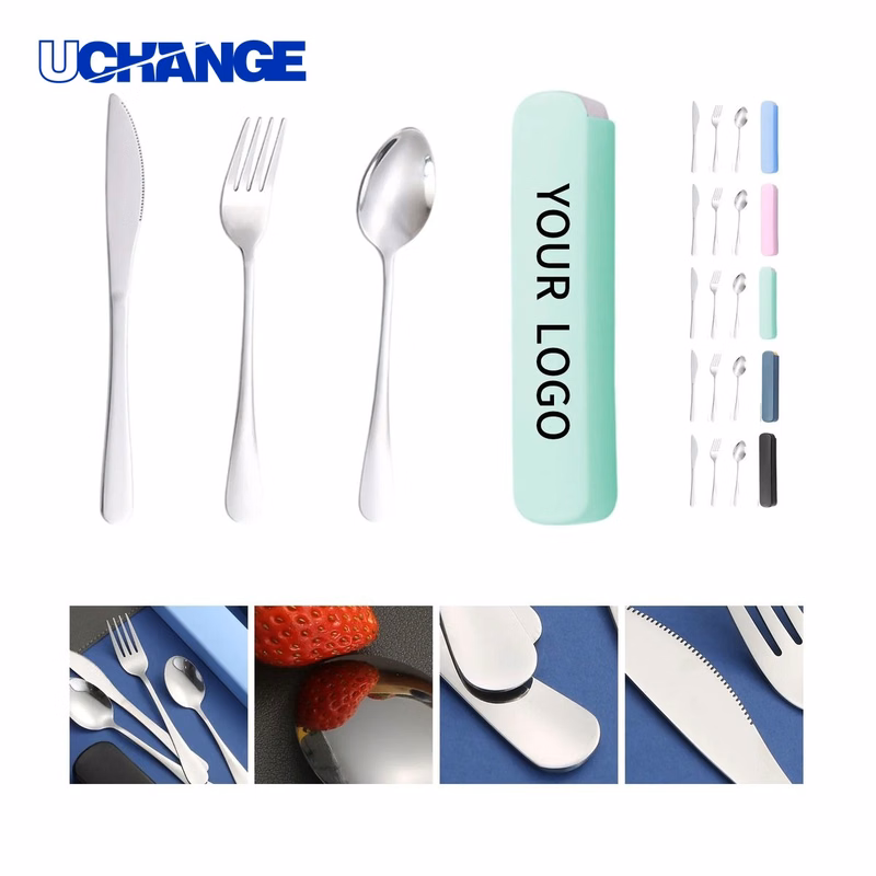 Eco-Friendly Travel Cutlery Set for Outdoor Dining