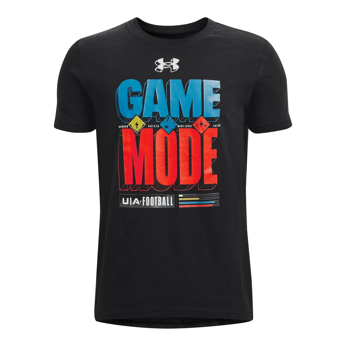 Boys' UA Game On Football Short Sleeve 1