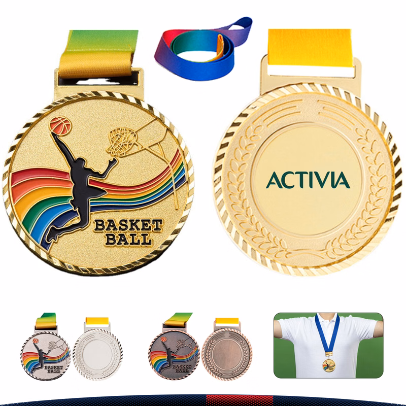 Basketball Award Medals