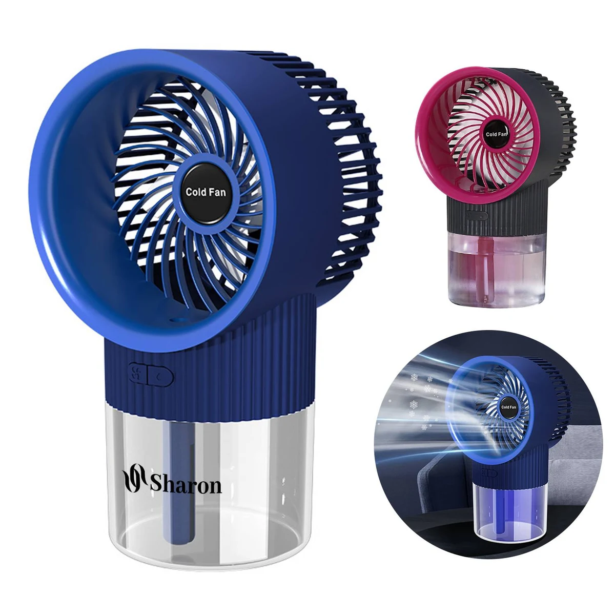 2-In-1 Mini Fan Humidifier 1