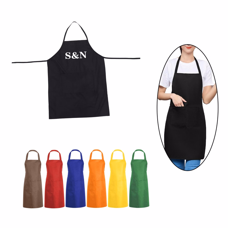 Kitchen Cooking Service Apron Polyester