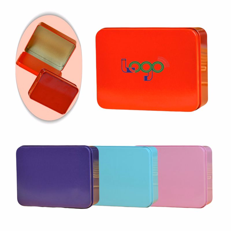 Rectangular Metal Tin