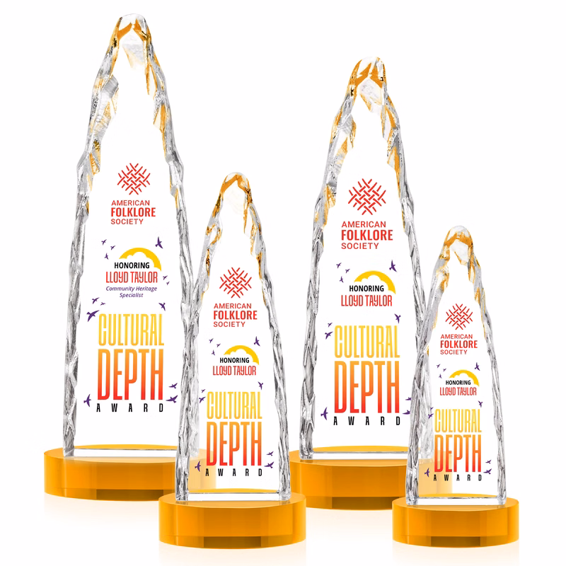 Goderich VividPrint™ Award on Base - Amber