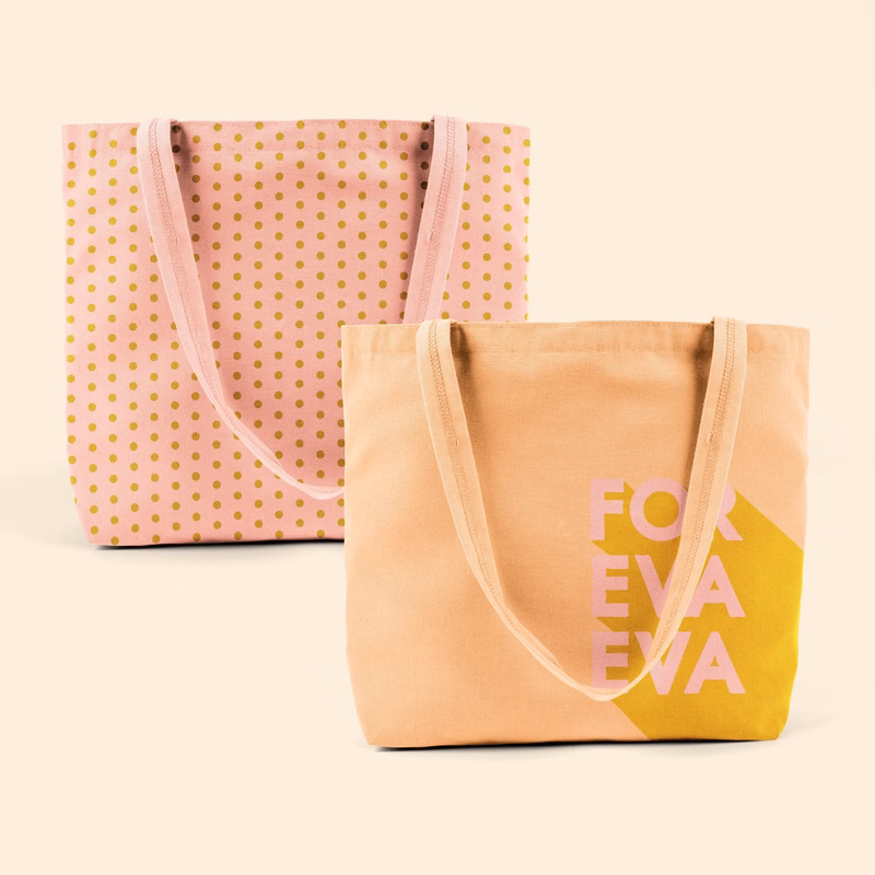 BIRDIE BAG - COLORED CANVAS