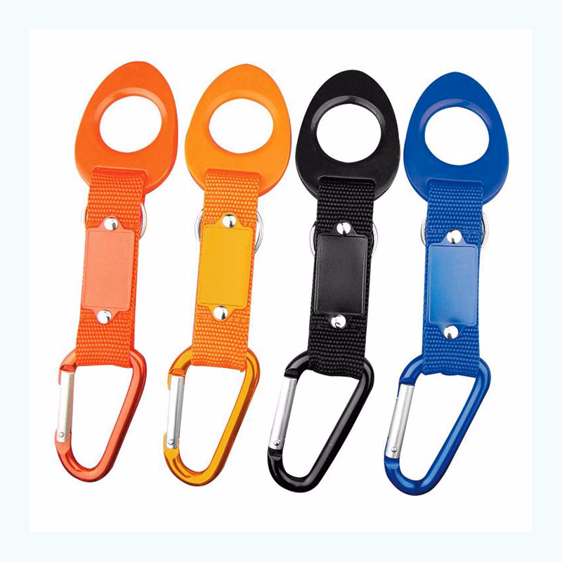 Multifunctional Bottle Holder w/Carabiner Keychain