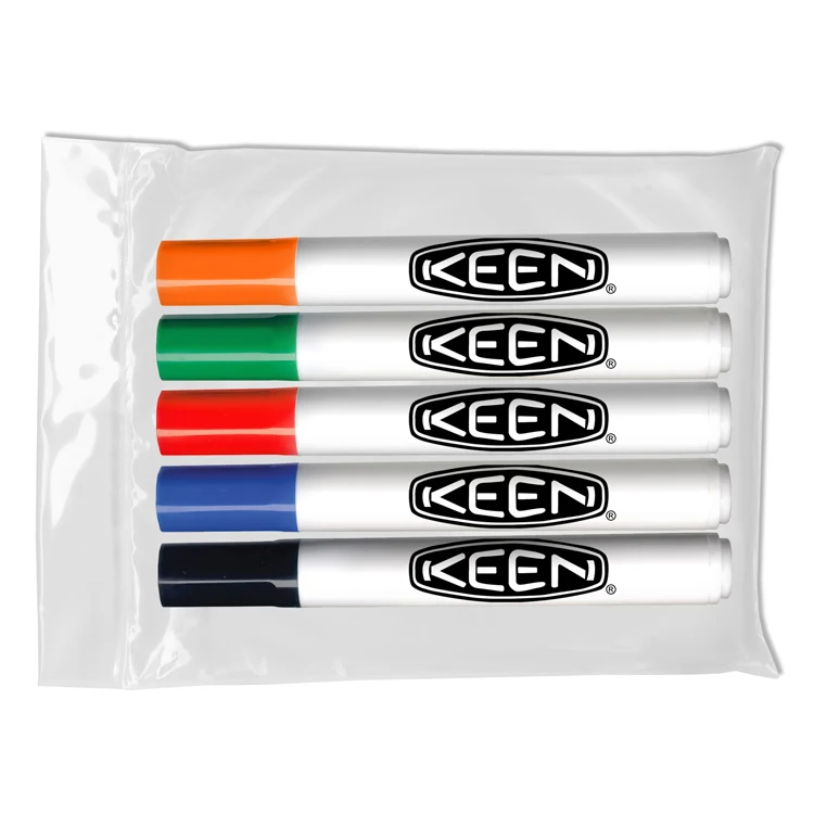 Dry Erase Chisel Tip Five Pack - USA Union Made 1