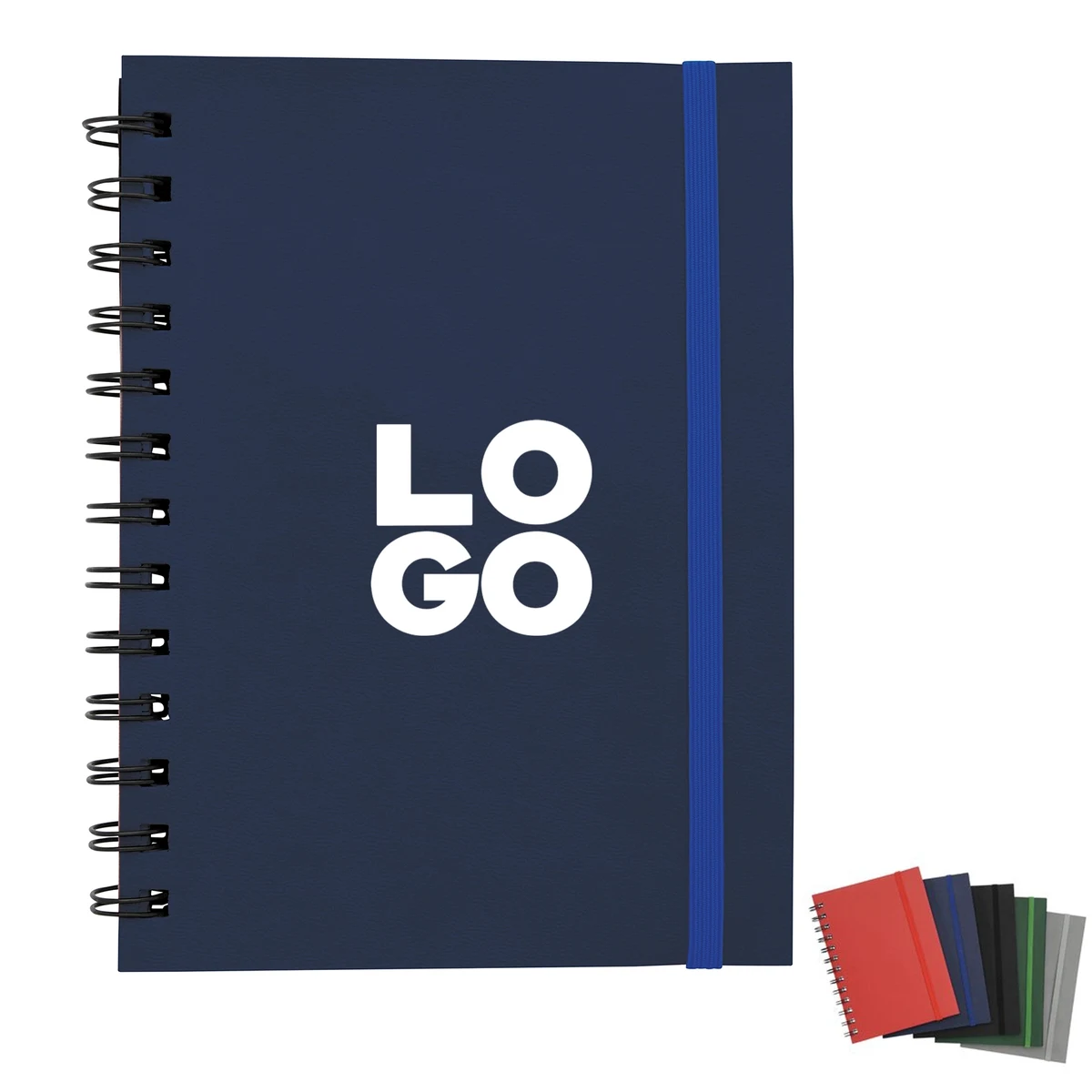 Pu Leather Cover Spiral Notebook 1