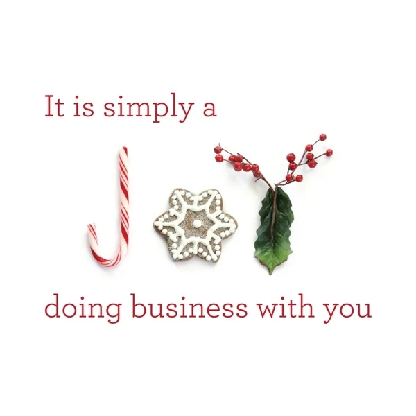 Simply a Joy Holiday Card 1