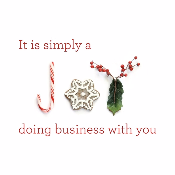 Simply a Joy Holiday Card