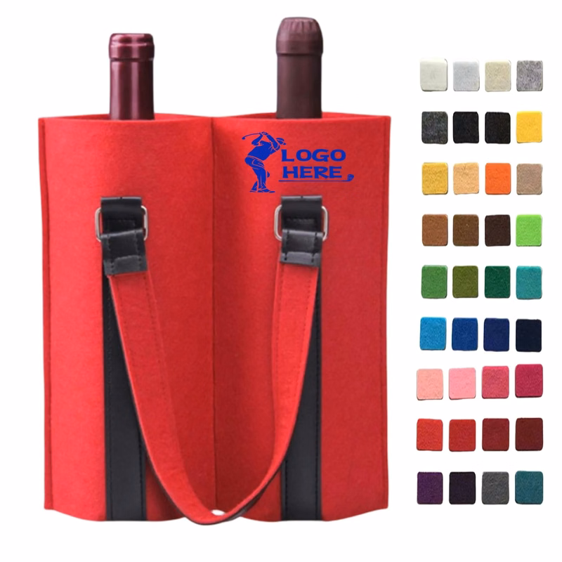 MOQ50 Wine Carrying Gift Case Tote Bag