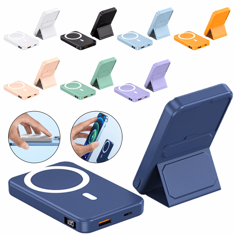Foldable 10000mAh Wireless Portable Charger