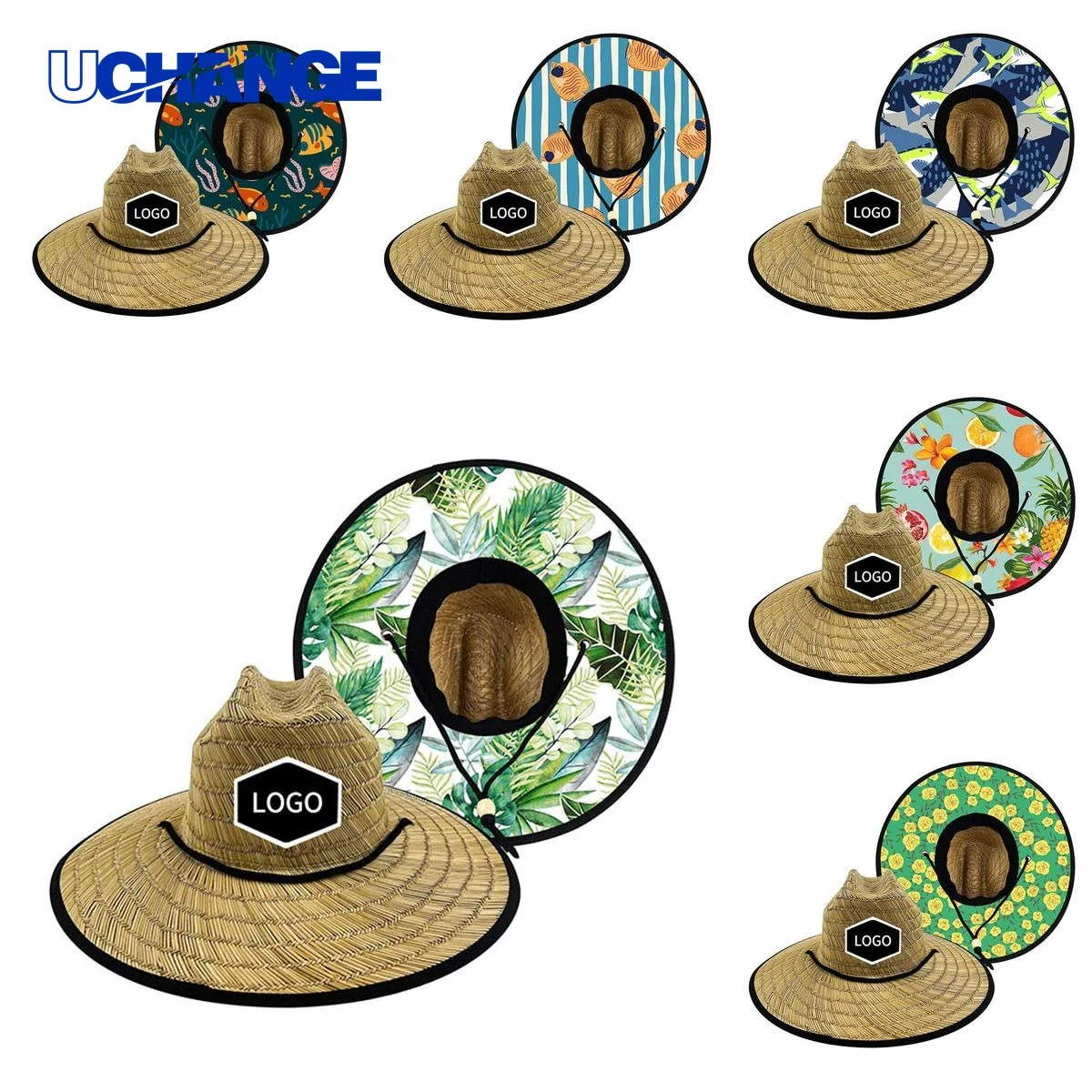 Customized Straw Sun Hat 1
