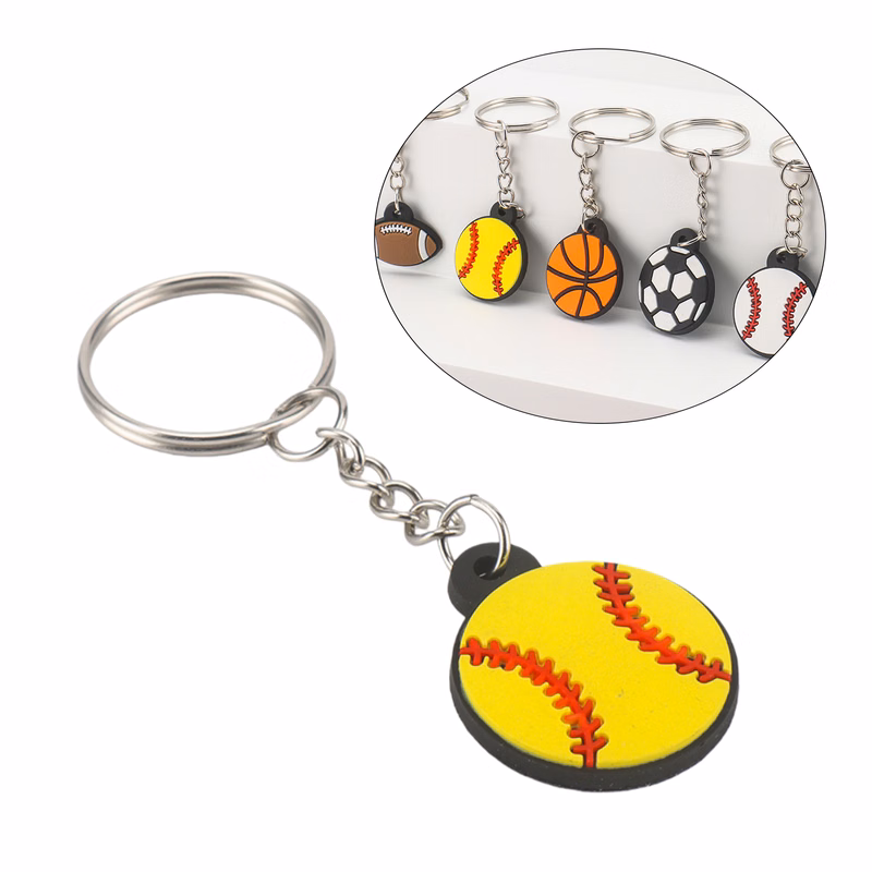 PVC Sports Keychain
