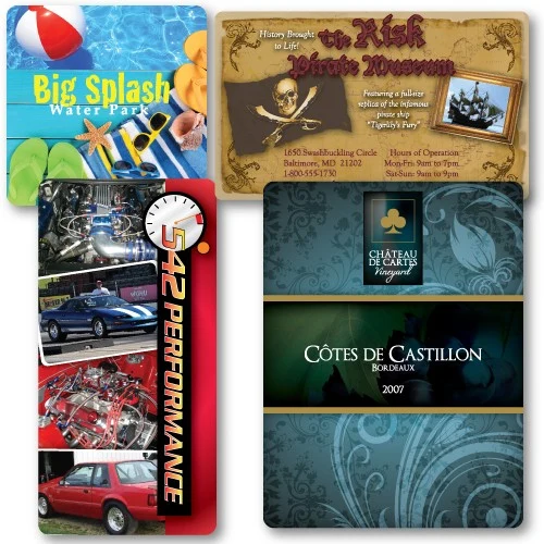 Full color process die cut label 1