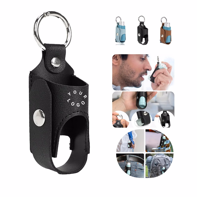 PU Leather Spray Bottle Pouch with Compact Design