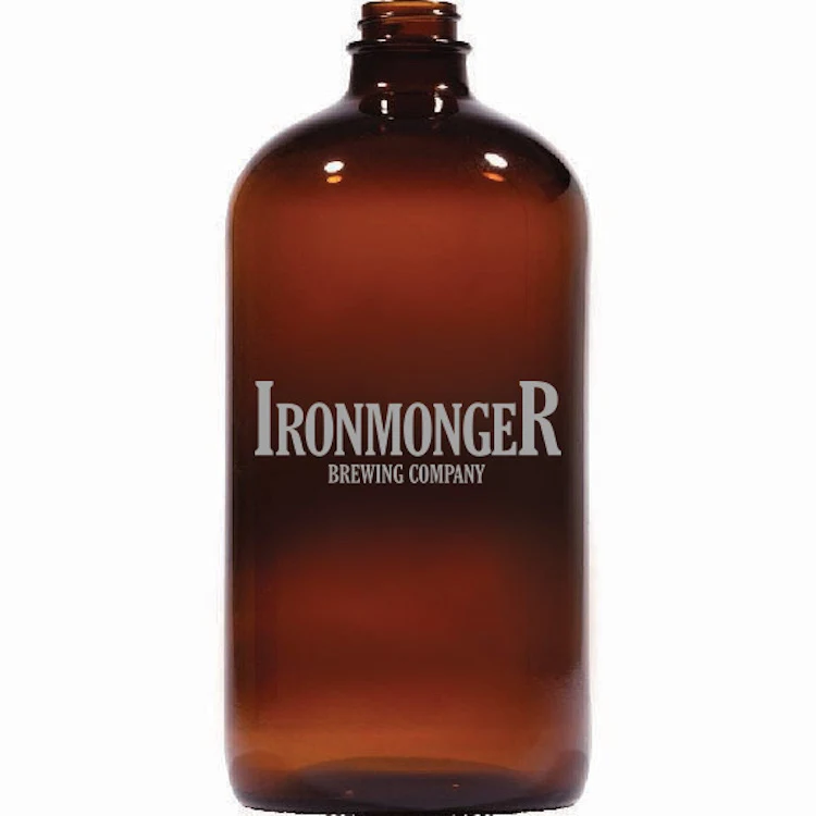 32 oz Growler, Amber Boston Round 1