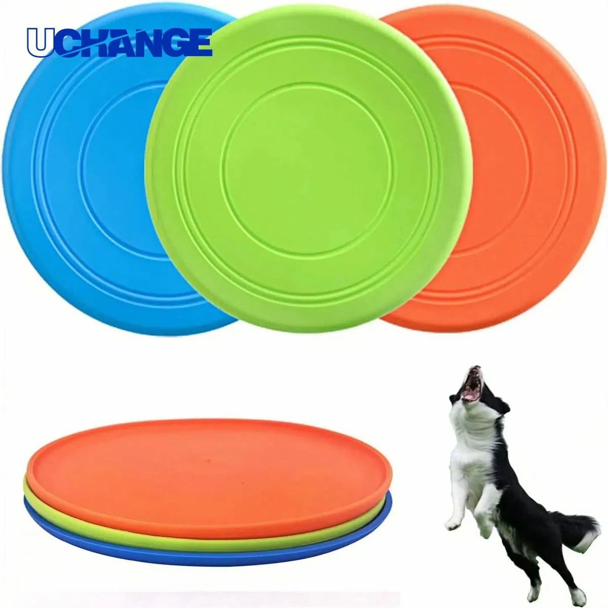 Dog Flying Disc Toy for Play 1