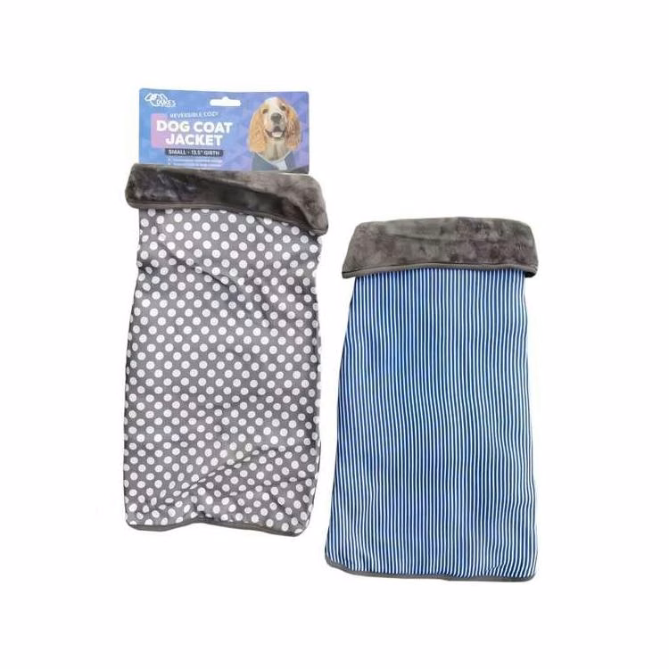 Cozy Reversible Dog Coat Jackets - Assorted