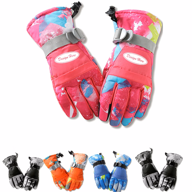 Warm, Waterproof Ski Gloves for Snow & Cold Weather