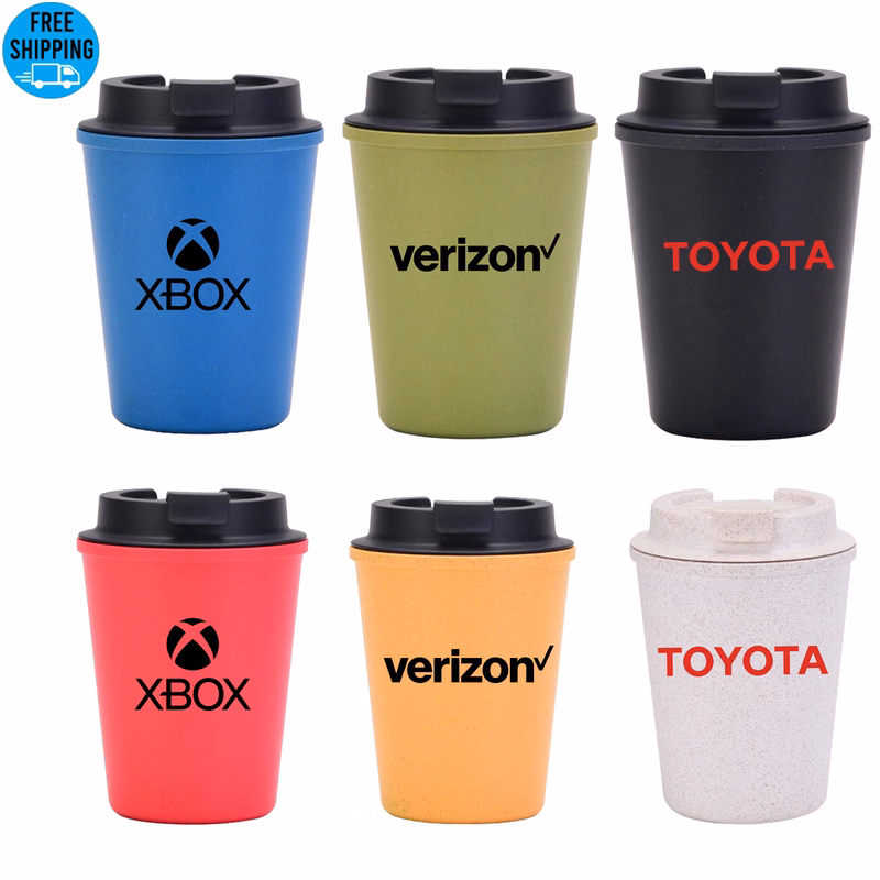 12oz Wheat Coffee Cup
