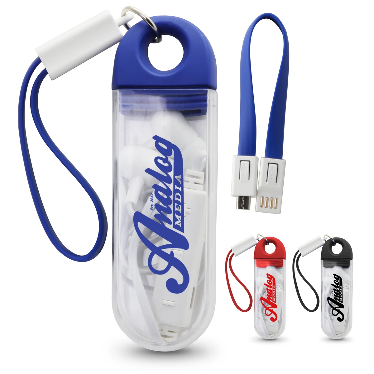 Bluetooth Earbuds w/ Carrying Case 1