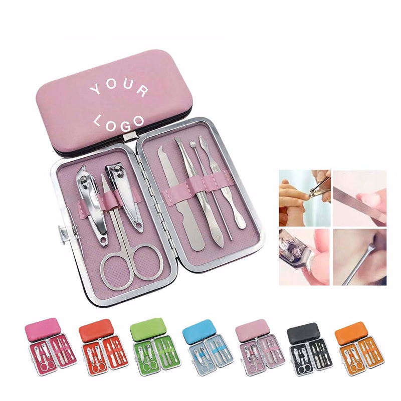 Travel Nail Clipper Set with Stainless Steel Tools